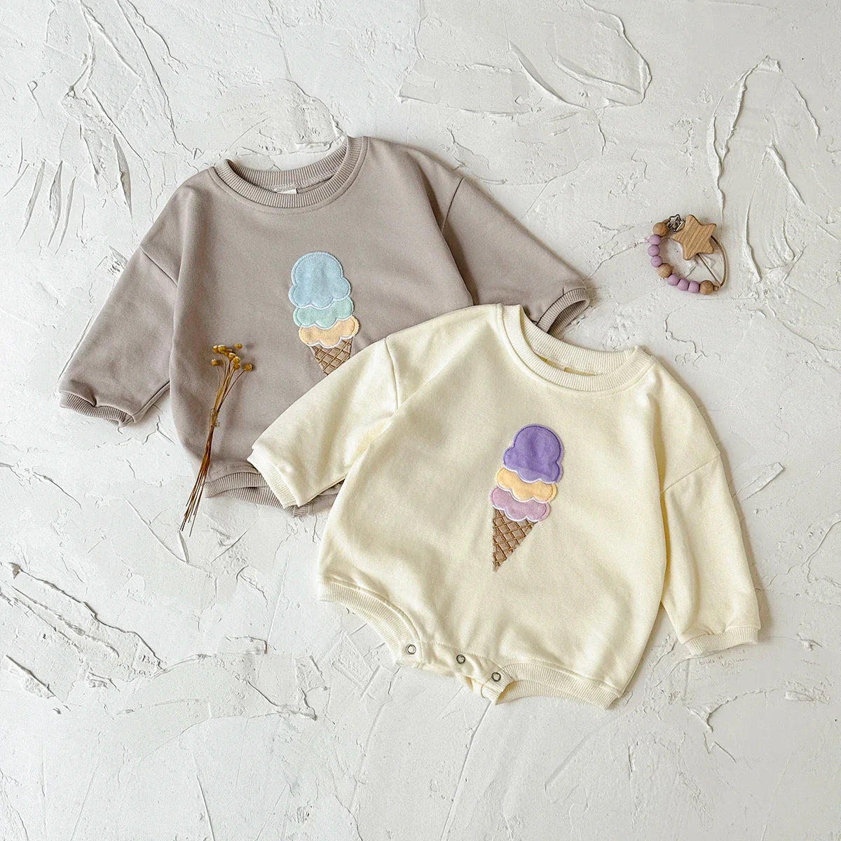 Esterla Ice Cream Cone Bodysuit