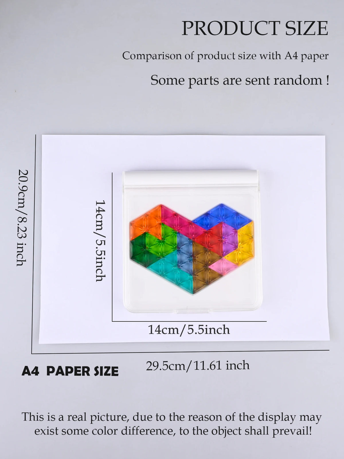 Puzzle Toys. Logical Thinking Training Fun Tabletop Games Multiple Shapes Colors