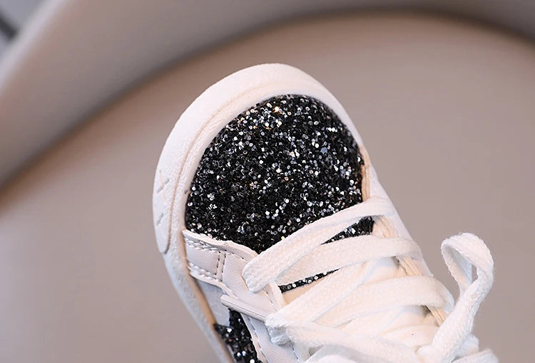 Girls' Shoes 2025 Spring New  Casual Versatile Little Girls  Star sneakers Spring and Autumn Children's Sports Shoes