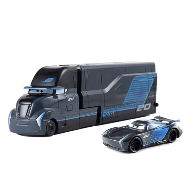 Cars 2 Mack Truck Pixar racing car Lightning McQueen Jackson Storm mini Car