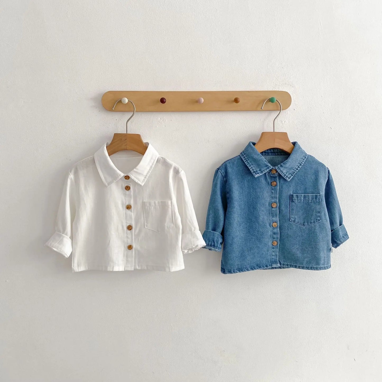 Paola Full Sleeve Denim Fashion Cute Tops