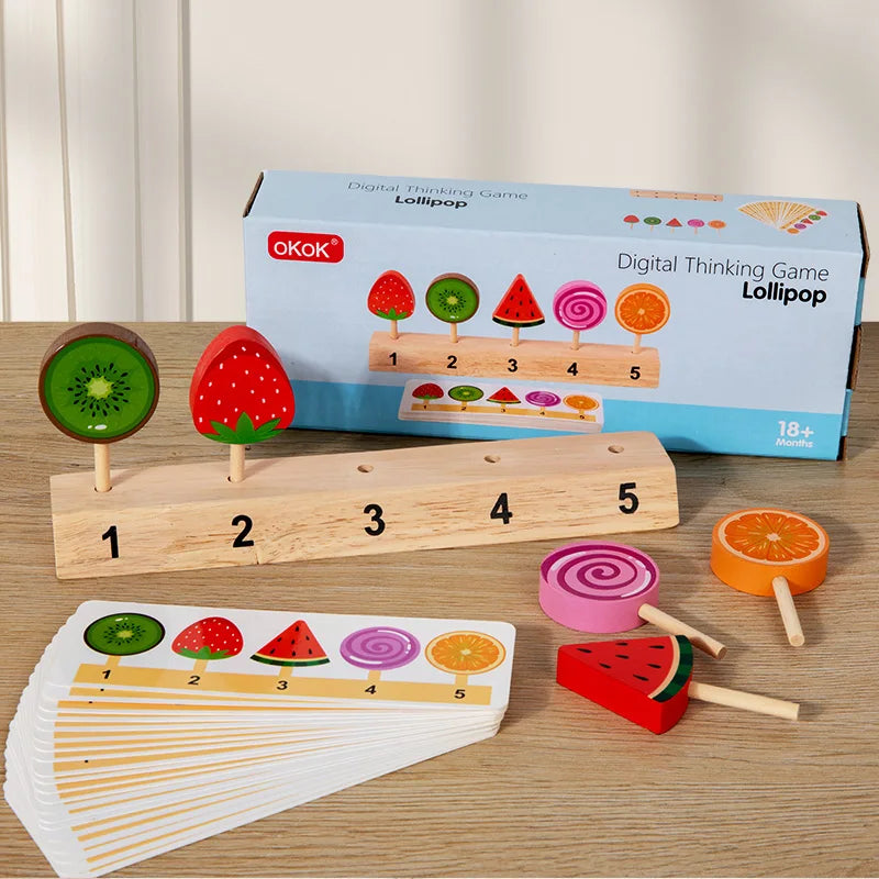 Children's Popsicle Matching Toys for Girls, Simulation Ice Cream, Pretend Play, Baby Enlightenment Educational Toys Decoration