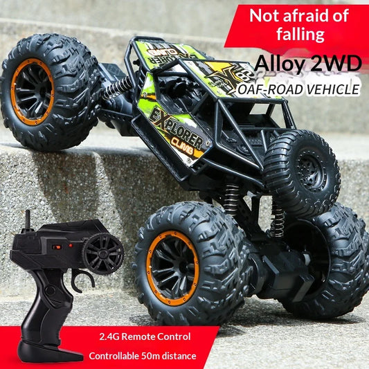 Large Size 2.4g Remote Control Monster Truck 4wd Professional High Speed Rechargeable Off Road Climbing Car Toy For Boys Kids