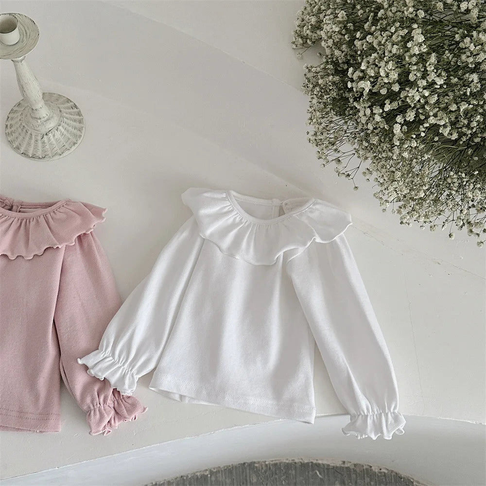 Amanda Long Sleeve Bottoming All -Match Tops