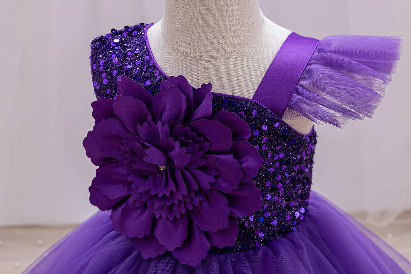 Zaray Girls  princess dress 1-5 Y baby Girls wedding sleeveless