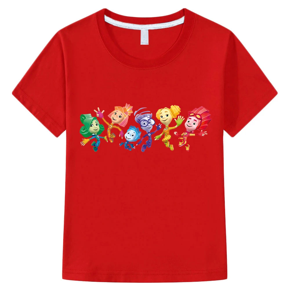 Lisandro Round Neck Loose Cute Print Tees - GuGuTon baby store - Baby Fashion - Toddlers Outfits - Babies Outfits - Toddler Clothes - Kids Clothing - Newborn Clothes - Newborn Wear - Kids Wear - Trending Clothes - Trending Outfits - Fall Fashion - Winter Fashion - Girls Clothes - Boys Clothes - Babies Wear - Kids Accessories - KidsWear - Summer Clothes - Summer Fashion - Summer Trend - Falls Sweaters - Tops - Bottom - Jeans - Blouse - Dresses - Newborn Dresses - Toys