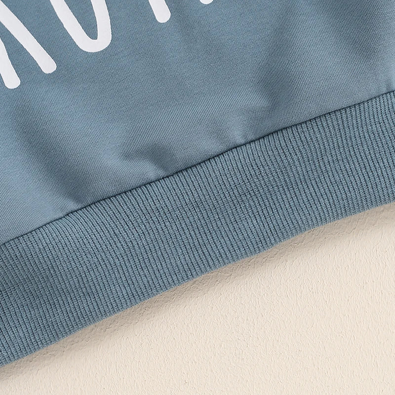 Jeison Toddler Boys Big Brother Letter Print Long Sleeve Pullover