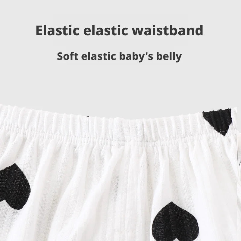 Eve Baby Girl Outfit Set, Camisole Top with Polka Dot Shorts