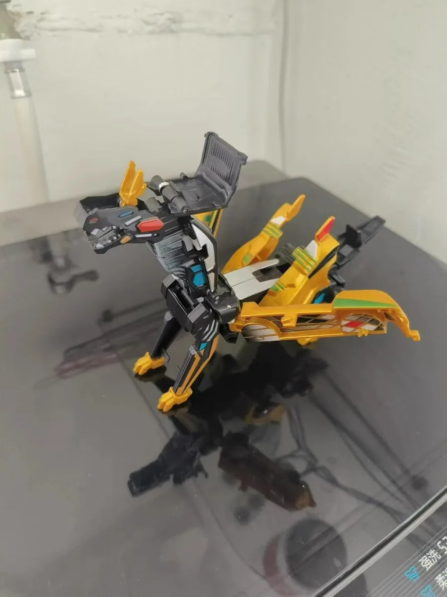 Transforming Dinosaur Car Toy - Magnetic Fun for Kids