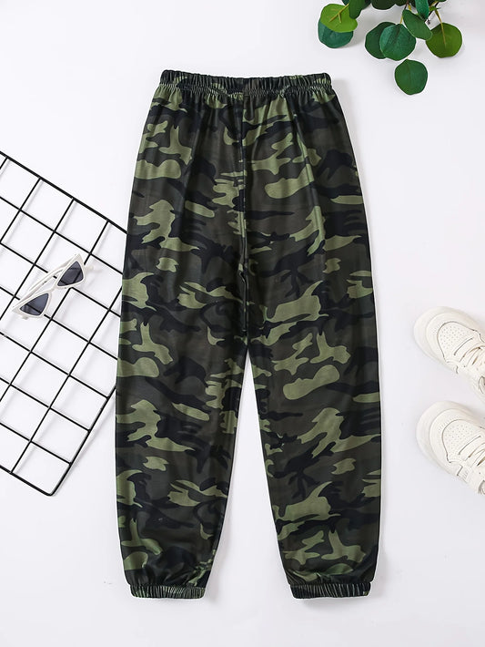 Adrián boy alphabet print spring autumn new camouflage