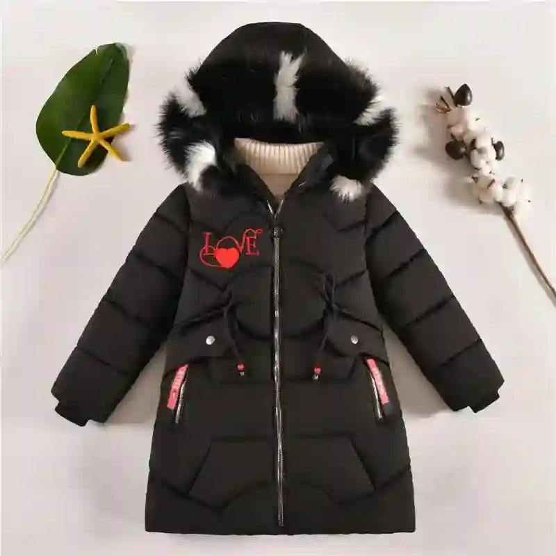 Selena Stylish Winter Hooded Jacket for Girls