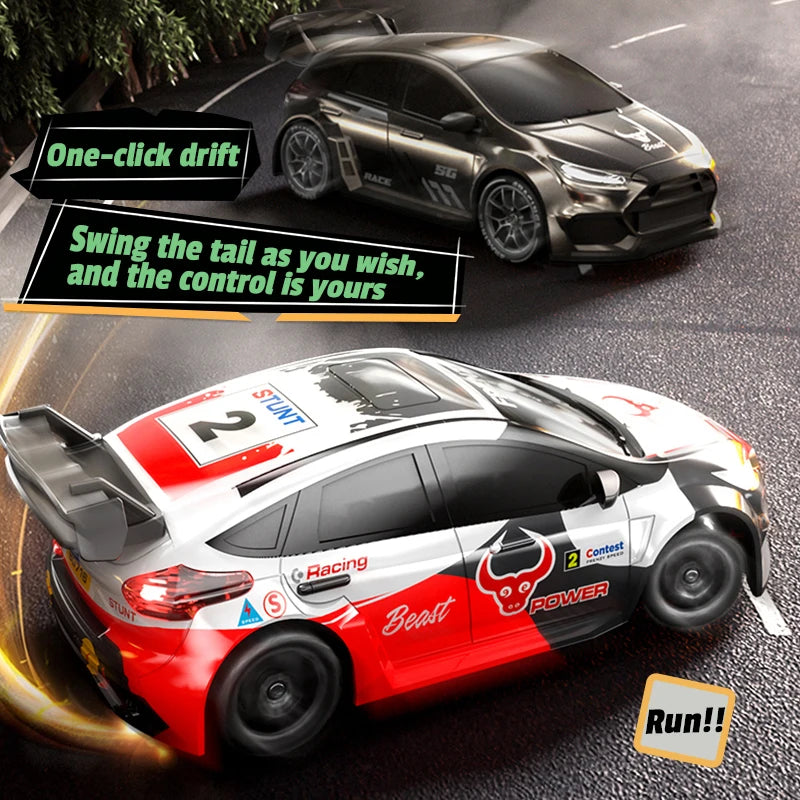 2026NEW Rc Rally Drift Car SG716 SG718 1/24 4WD Remote Control Cars Electric Vehicle Model 20KM/H High Speed Racing Drive Toys
