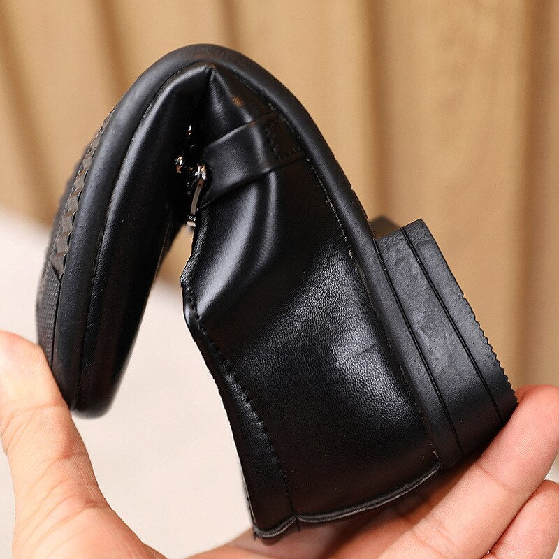 Boys Toddlers Fashion Children Leather Kids Formal Shoes For Wedding Show Stage British Style Pointed Toes-30 21 - GuGuTon