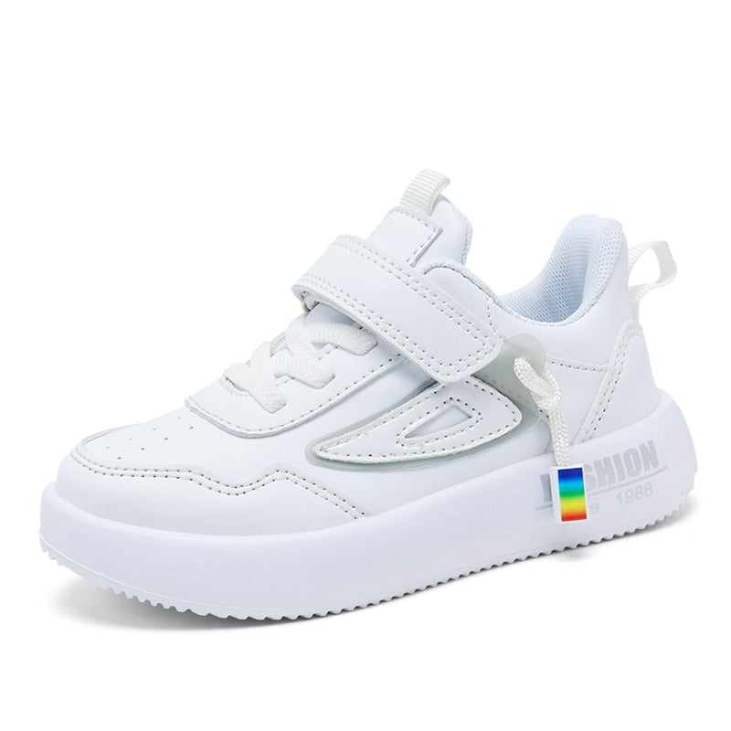 Shoes Rubber White Lightweight Children Boys Girls Sport