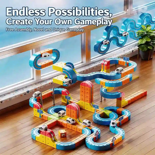 Magic Track Car Toys for Kids - Endless Creative Play