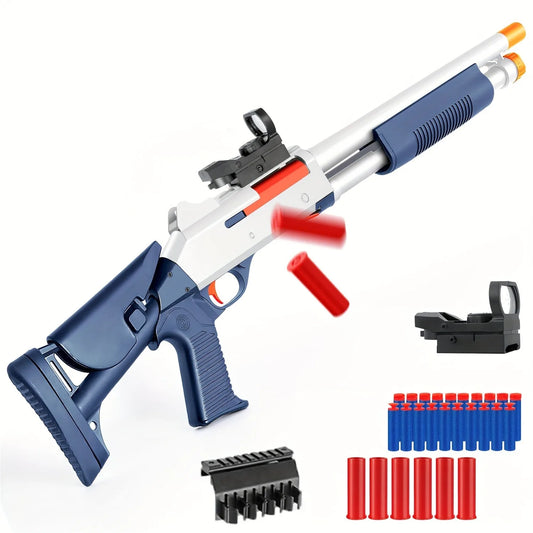 Soft Bullet Toy Gun Shell Ejecting 30-Inch