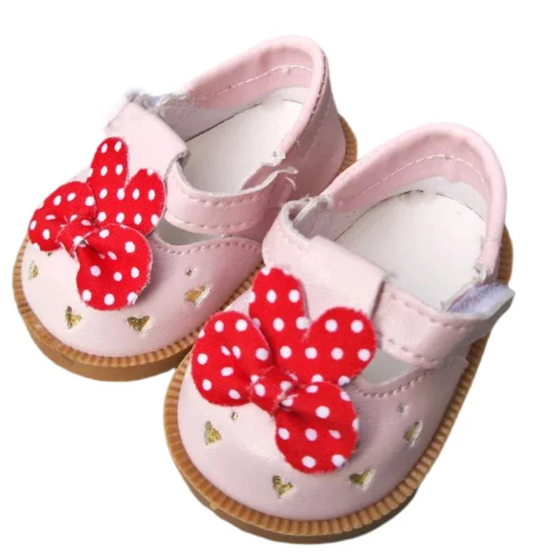 Baby Doll Shoes for 43cm Doll Shoes for 18 Inch Girl Doll Princess Shoes Toy  Accessories