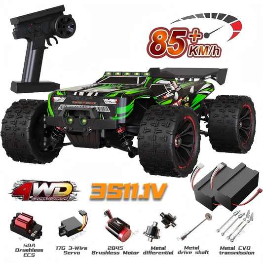 SCY9522PRO 85KM/H High Speed RC Car Brushless 4WD Off-Road