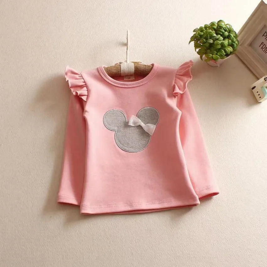 Olivia Retail Latest Design Brand Children Sleeves Girls Clothing