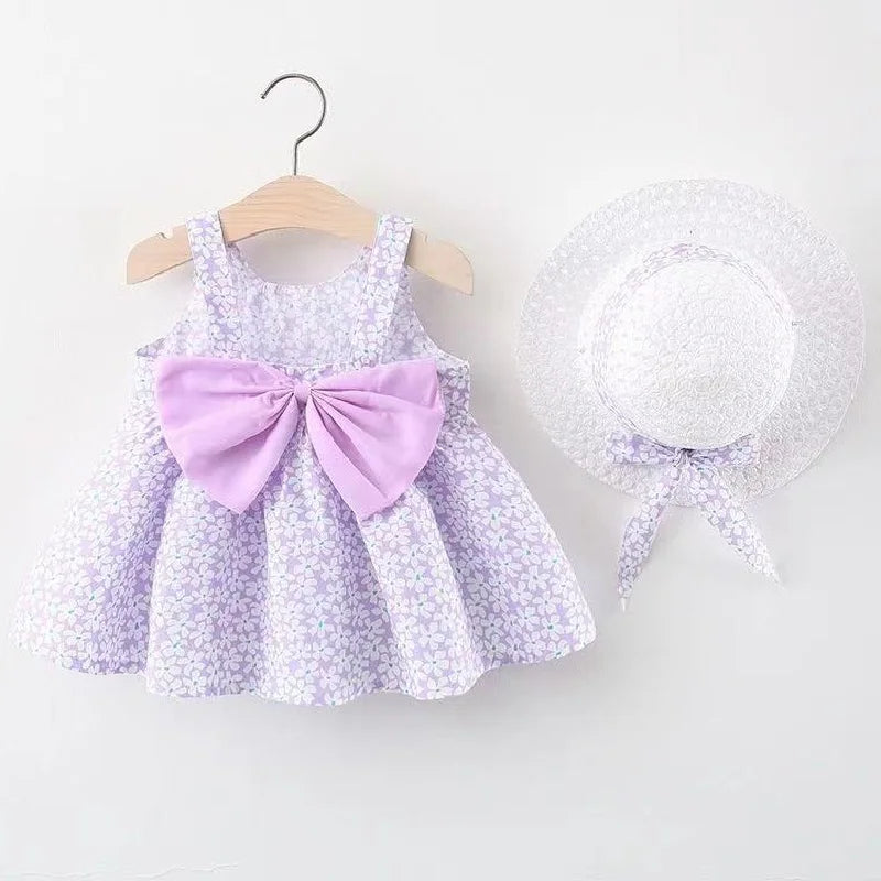Angela Baby clothes summer seaside vacation children's dress