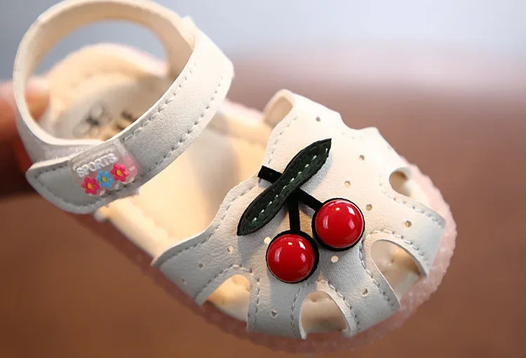 SHOE SIZE 15-25 Girls Sandal Summer Flowers Sweet Soft Children's Beach Shoes Toddler Girls Sandals Orthopedic Princess Fashion