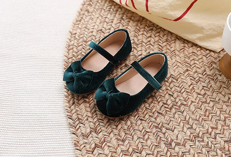 Girl Princess Shoes 2026 Spring Autumn New Round-toe Children Mary Jane Shoes