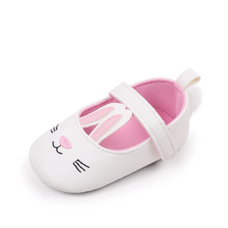Cute Cartoon Style Baby Girl Shoes Spring and Autumn High Quality Butterfly Bowknot Cotton Sole Comfortable Prewalker BHX4031
