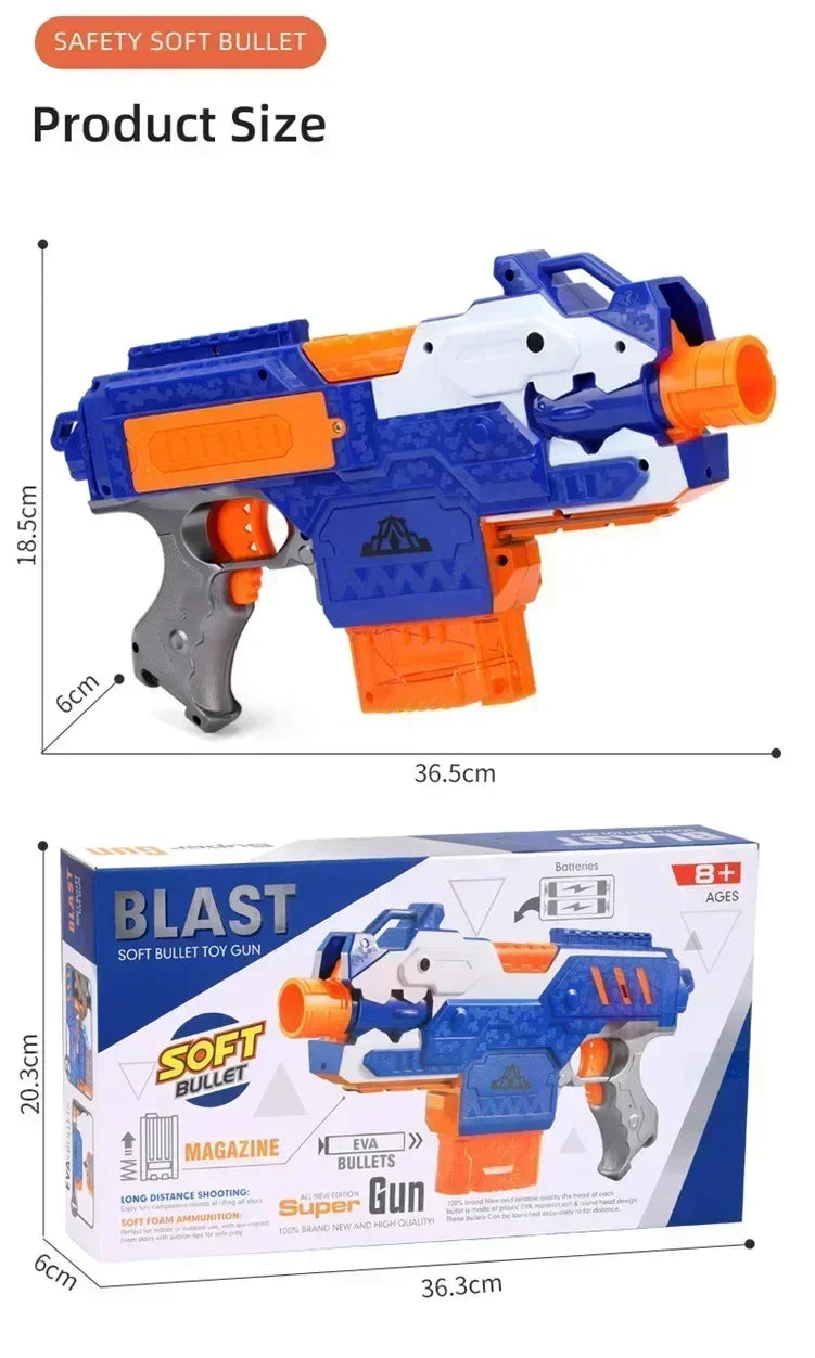 Safe Toy Gun Foam Darts for Children's Party Fun