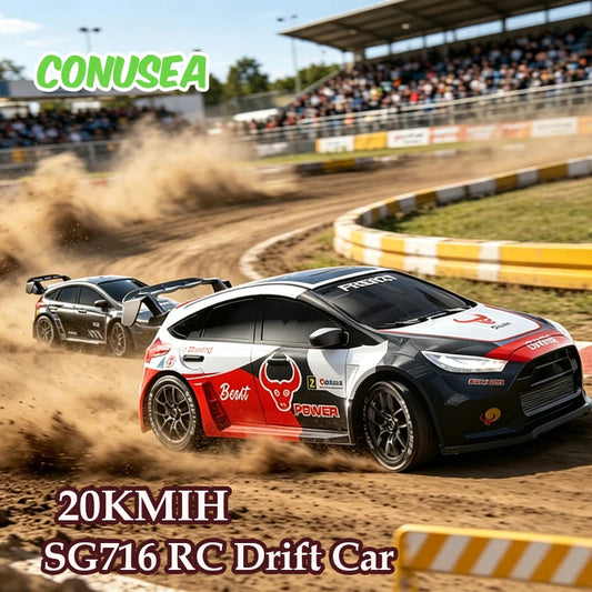 2026NEW Rc Rally Drift Car SG716 SG718 1/24 4WD Remote Control Cars Electric Vehicle Model 20KM/H High Speed Racing Drive Toys