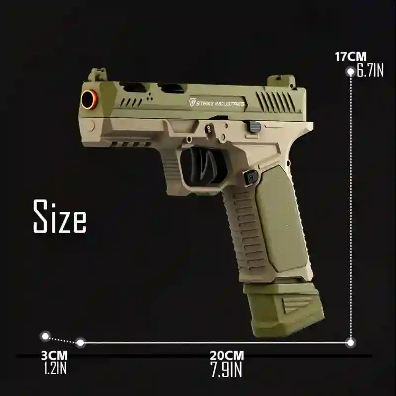 SIG17 Soft Bullet Gun with Blowback & Shell Ejection