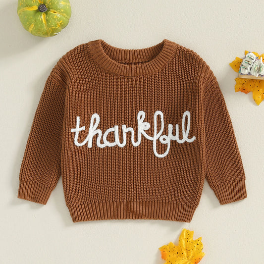 Violetta Thanksgiving Knit Long Sleeve Sweater