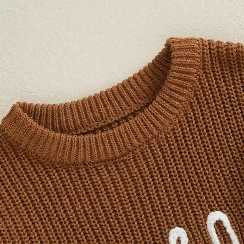 Violetta Thanksgiving Knit Long Sleeve Sweater