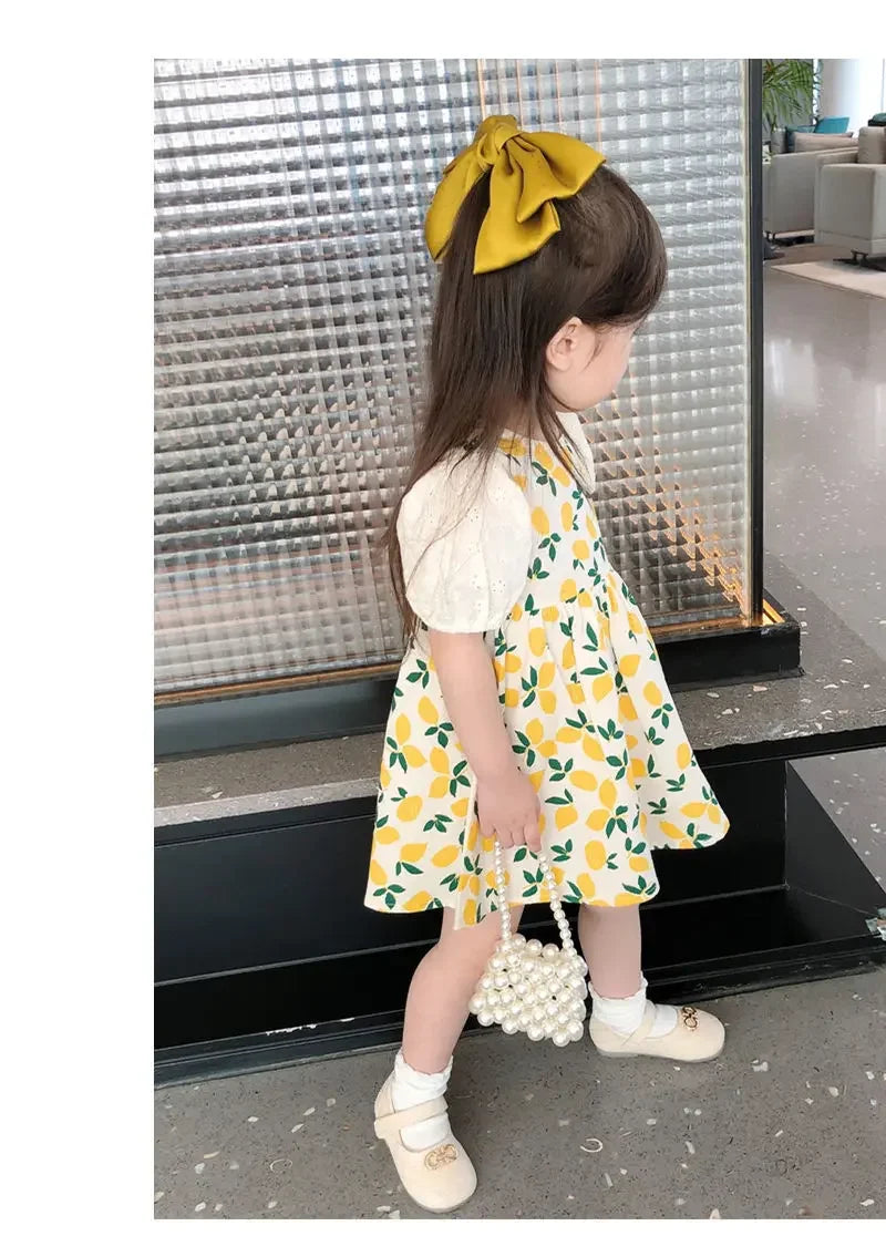 Girl floral dresses princess dress baby girls summer dress flower girl dresses baby girl dress Children dresses فساتين الأطفال