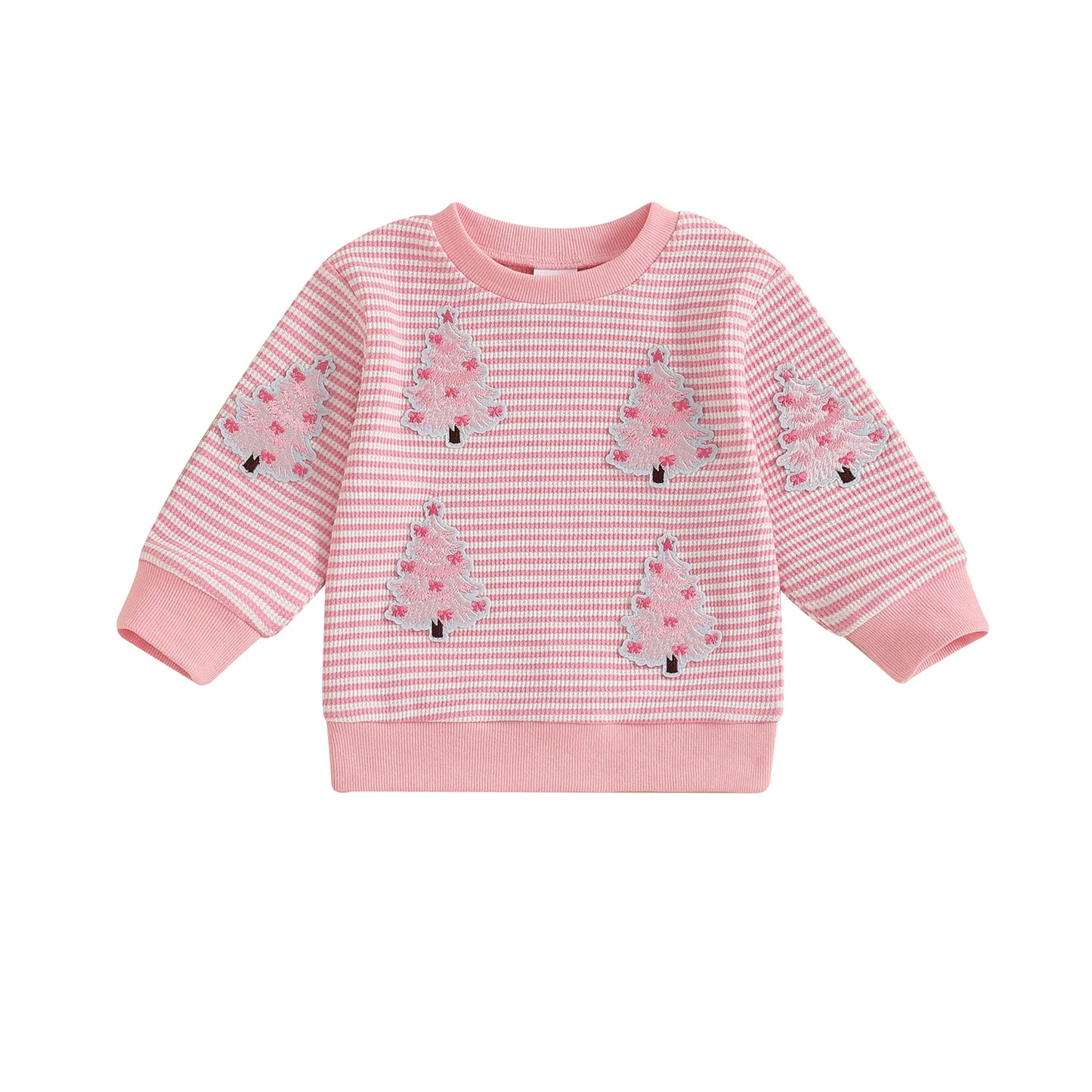 Rita Christmas Crew Neck Long Sleeve Sweatshirt