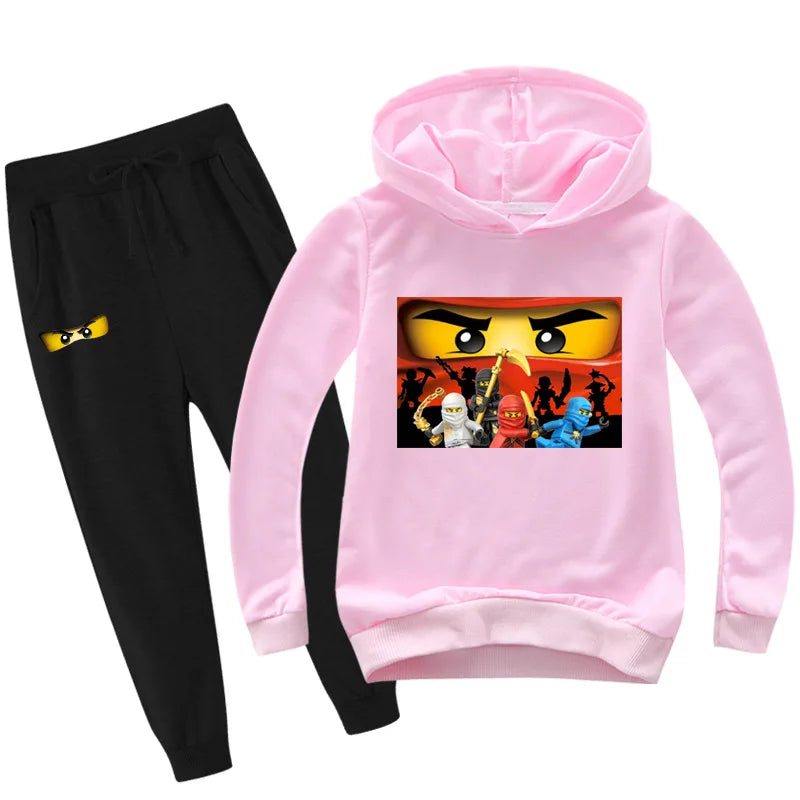 Spring Autumn Children Clothing Hoodies Pants