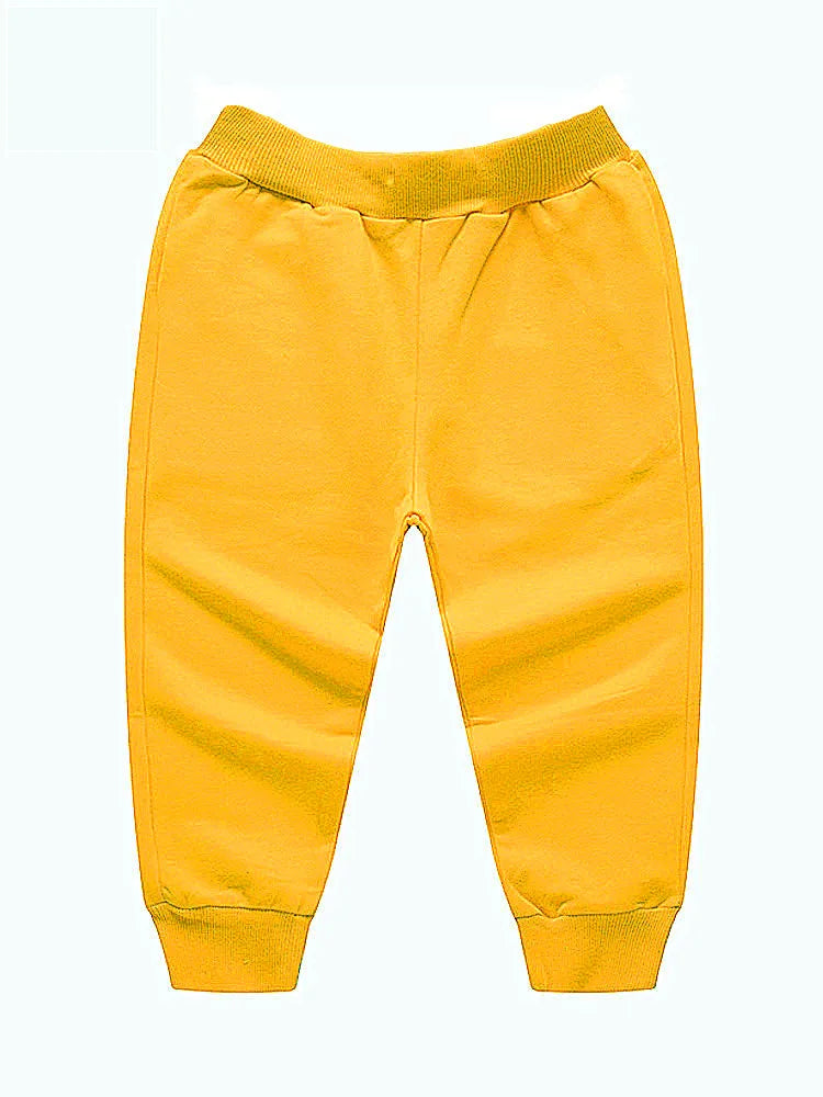 Mateo Casual Sport Pants Kids Trousers Toddler Dropshipping Solid Elastic