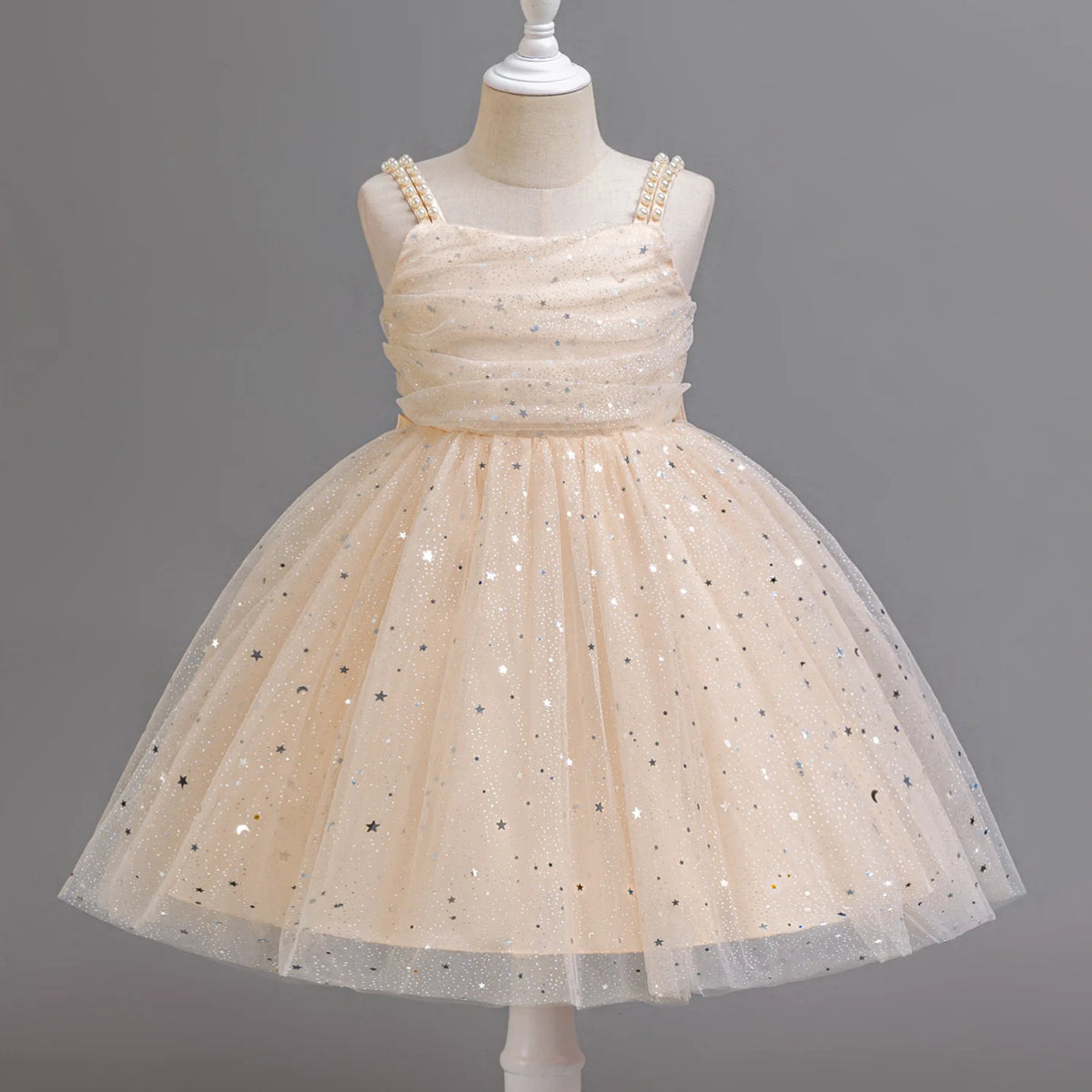 Baby Girl Lace Dresses Sparkling Weddings Pink Dress Elegant Princess