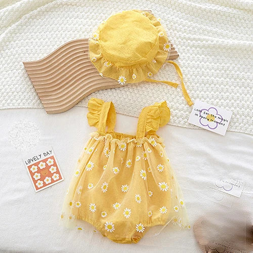 Miss Daisy Lace Romper Set