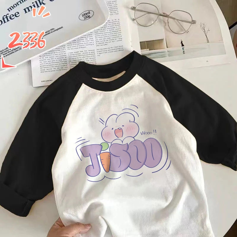 Bernard Children's Pure Cotton Long sleeved T-shirt - GuGuTon baby store - Baby Fashion - Toddlers Outfits - Babies Outfits - Toddler Clothes - Kids Clothing - Newborn Clothes - Newborn Wear - Kids Wear - Trending Clothes - Trending Outfits - Fall Fashion - Winter Fashion - Girls Clothes - Boys Clothes - Babies Wear - Kids Accessories - KidsWear - Summer Clothes - Summer Fashion - Summer Trend - Falls Sweaters - Tops - Bottom - Jeans - Blouse - Dresses - Newborn Dresses - Toys