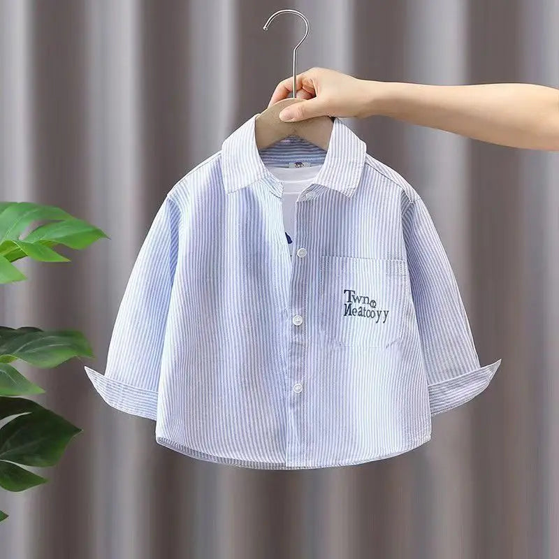 Plaid Cotton Long Sleeves Tops for Babies by GuGuTon