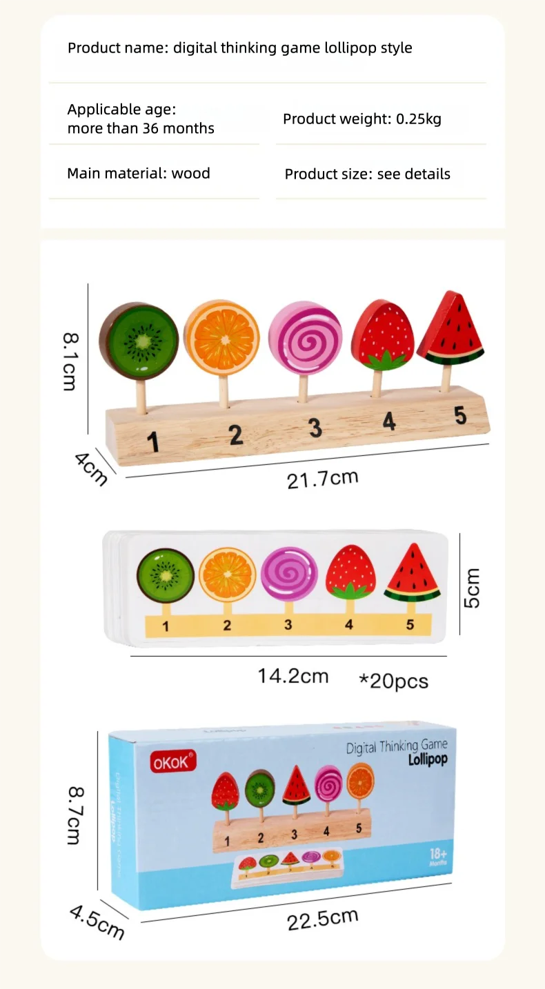 Children's Popsicle Matching Toys for Girls, Simulation Ice Cream, Pretend Play, Baby Enlightenment Educational Toys Decoration