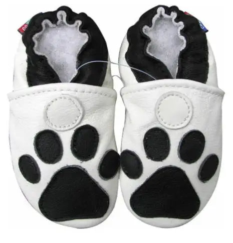 003Carozoo Newborn Baby Shoes Infant Shoes Slippers Soft Leather Baby Boys First-Walkers Girl Shoes