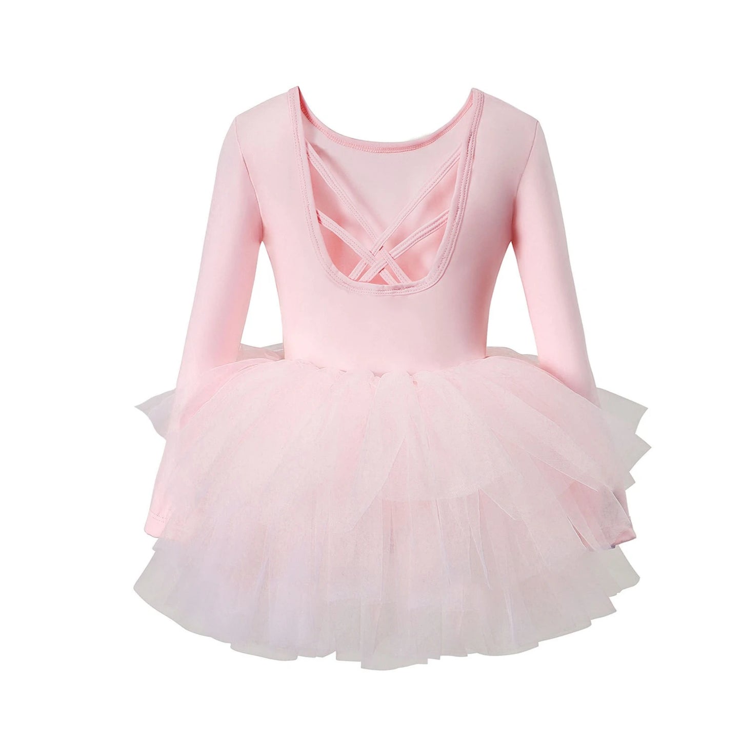 Baby Girl Princess Tutu Dress Long Sleeves Ballet Dress