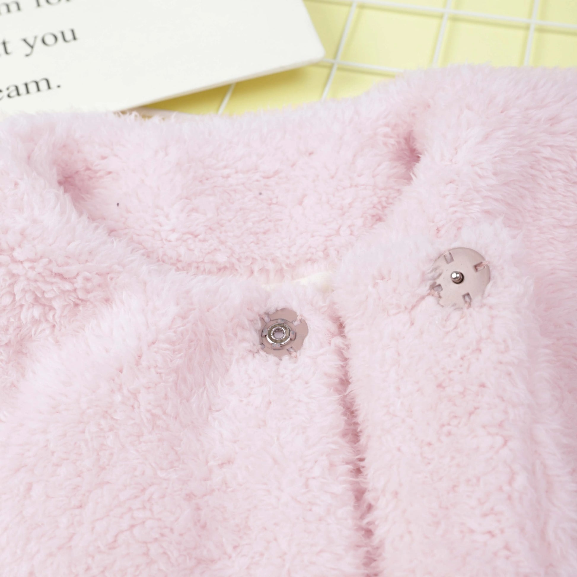 Emma Girls Crew Neck Button Fuzzy Coat For Party Going - GuGuTon baby store - Baby Fashion - Toddlers Outfits - Babies Outfits - Toddler Clothes - Kids Clothing - Newborn Clothes - Newborn Wear - Kids Wear - Trending Clothes - Trending Outfits - Fall Fashion - Winter Fashion - Girls Clothes - Boys Clothes - Babies Wear - Kids Accessories - KidsWear - Summer Clothes - Summer Fashion - Summer Trend - Falls Sweaters - Tops - Bottom - Jeans - Blouse - Dresses - Newborn Dresses - Toys