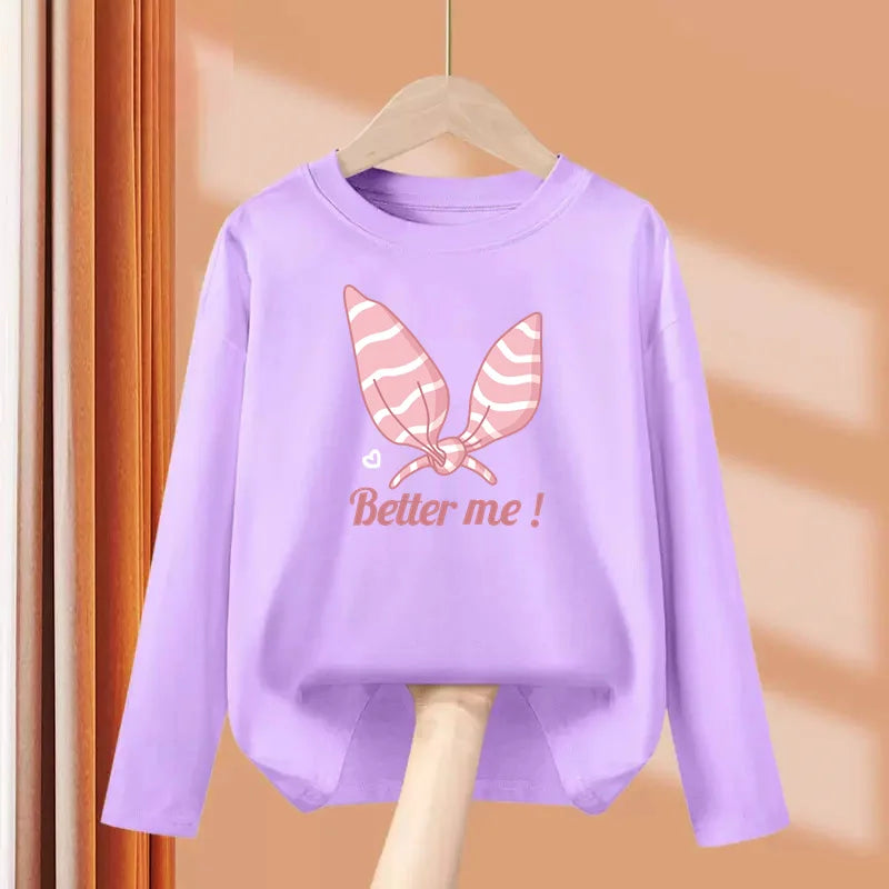 Miranda Long Sleeve Cotton Tops