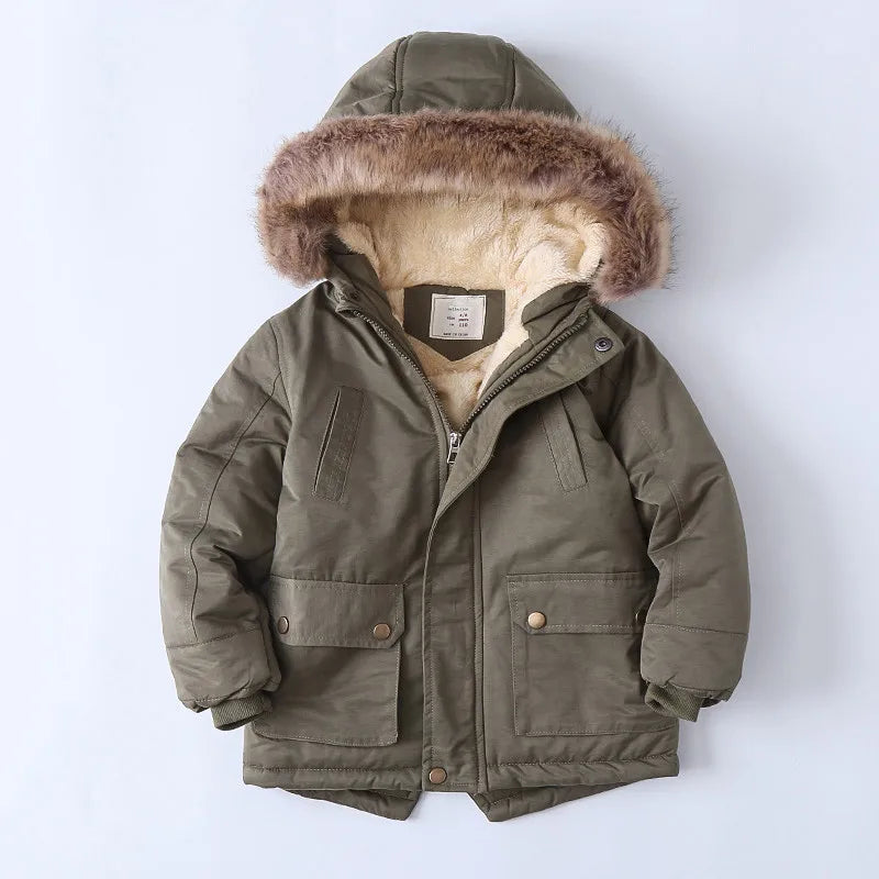 Jon Boy Outerwear Coat Hooded Sweater