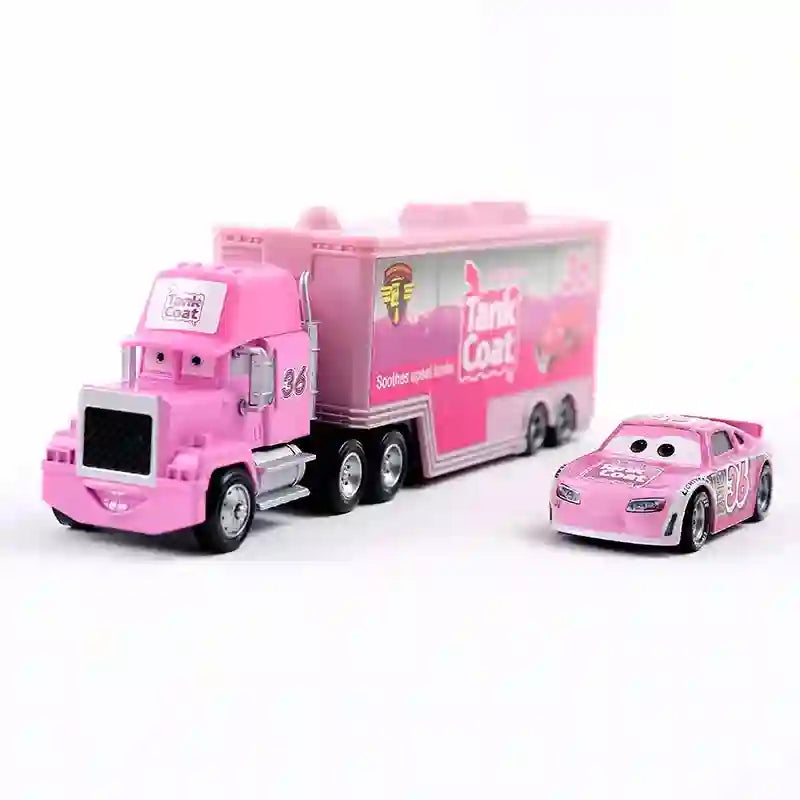 Cars 2 Mack Truck Pixar racing car Lightning McQueen Jackson Storm mini Car
