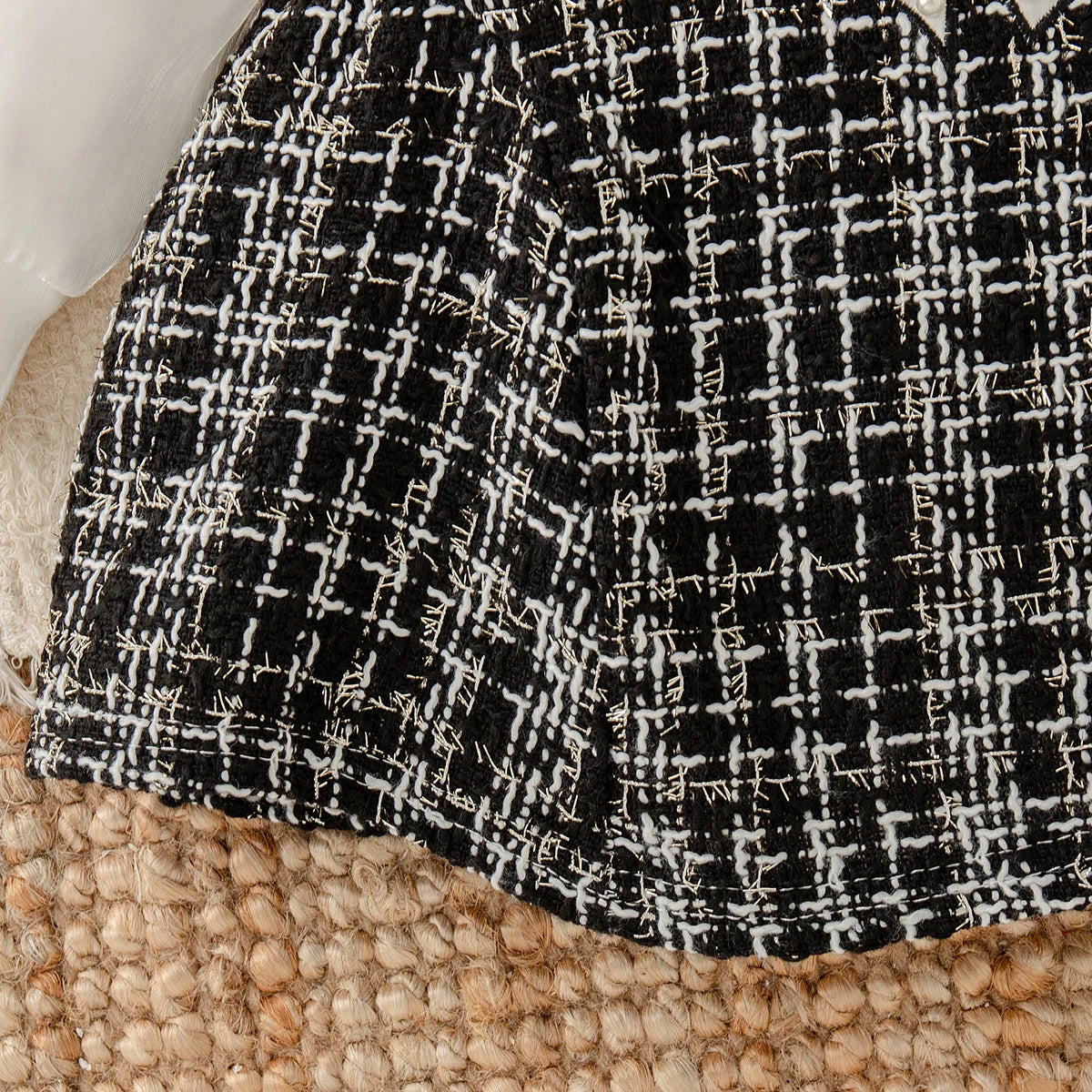 Zara Baby Girl Plaid Dress for Autumn and Winter Parties