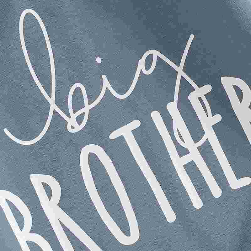 Jeison Toddler Boys Big Brother Letter Print Long Sleeve Pullover