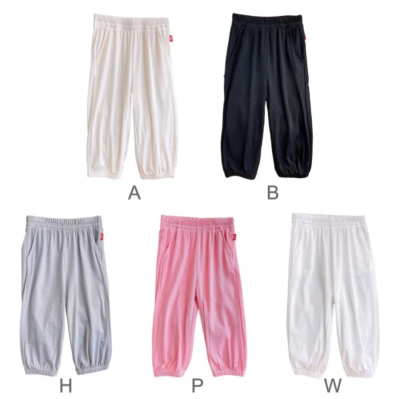 Jesús Home Loose Sleeping Summer Thin Pants Children's